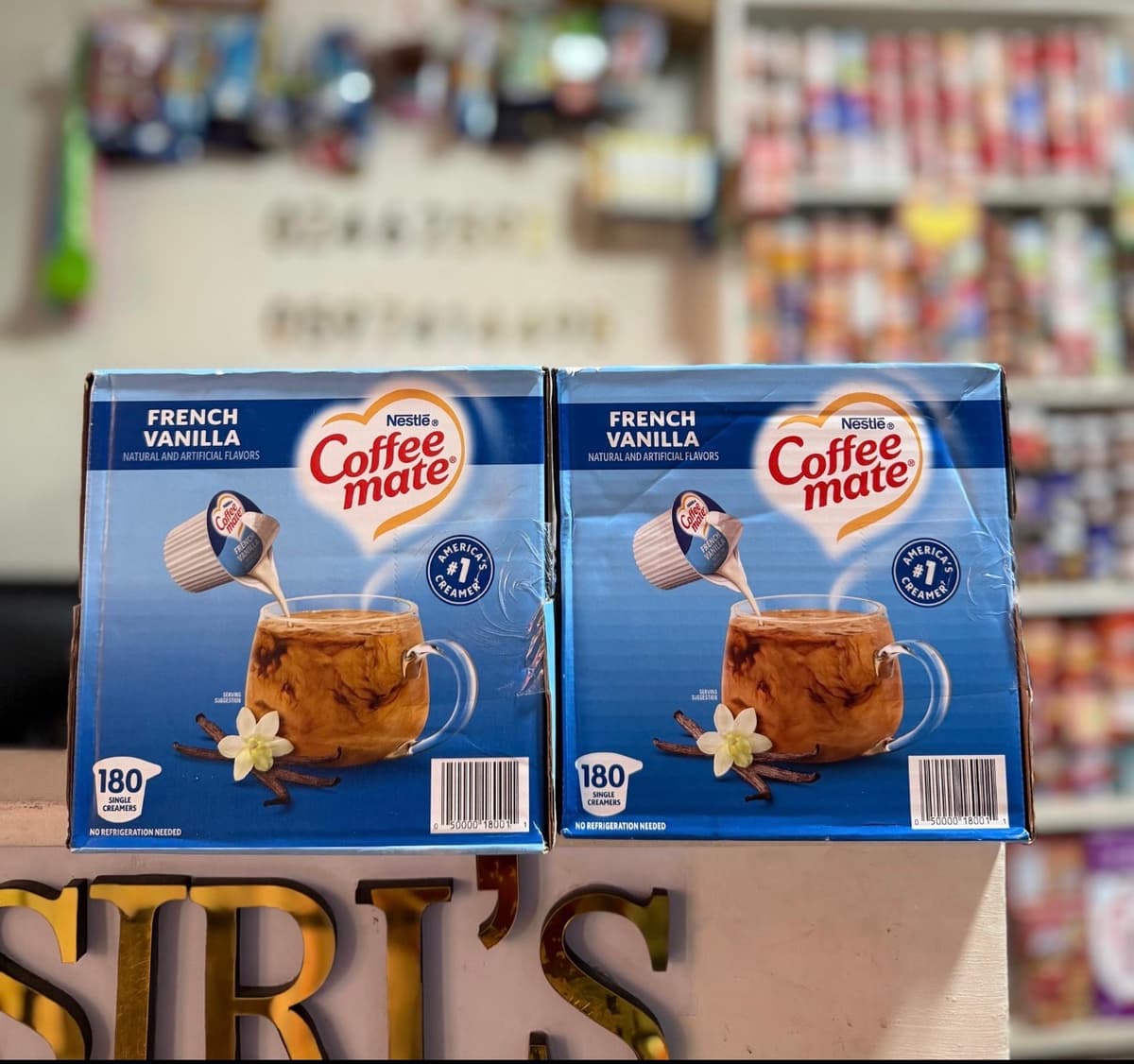  Nestlé Coffee‑mate French Vanilla Single Creamers