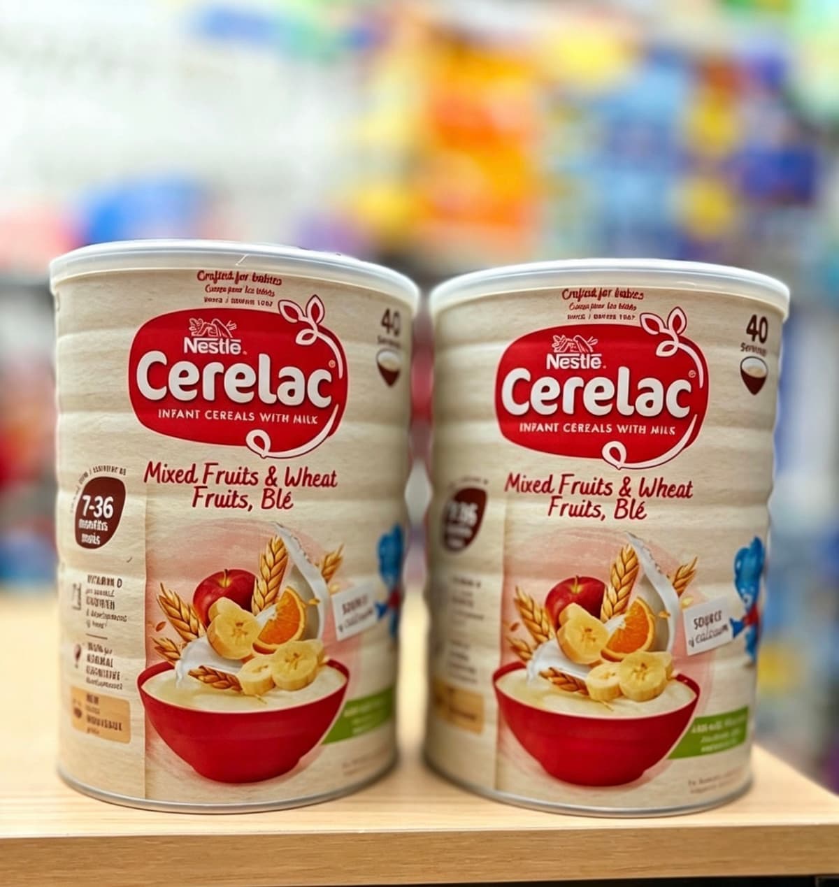 Nestlé Cerelac Mixed Fruits & Wheat with Milk (7–36 Months)