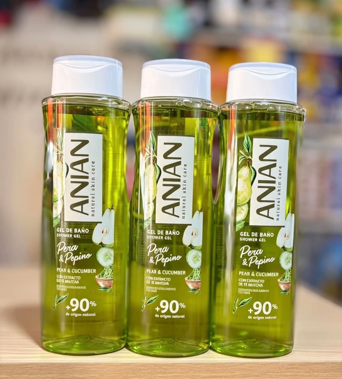ANIAN Natural Shower Gel — Full Collection