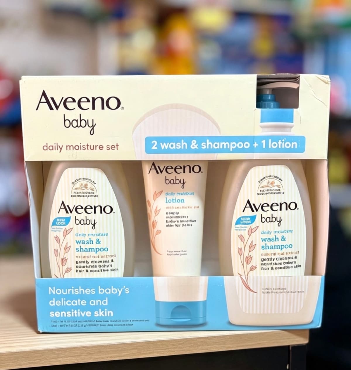 Aveeno Baby Daily Moisture Set