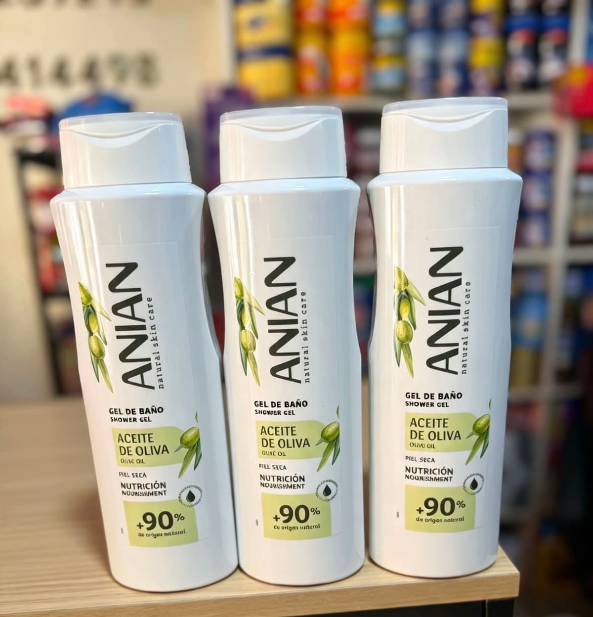 ANIAN Natural Shower Gel Collection